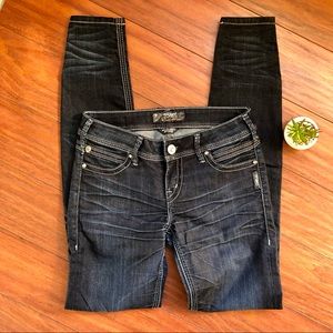 Silver November jegging